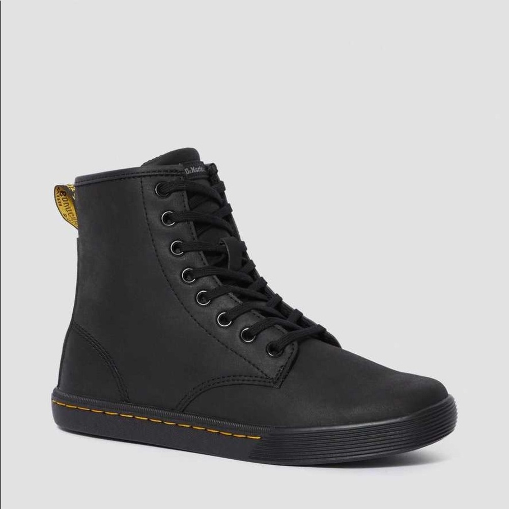 Dr. Martens casual black lace up boots